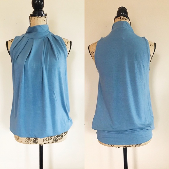 Titanium mock neck top - Picture 3 of 7